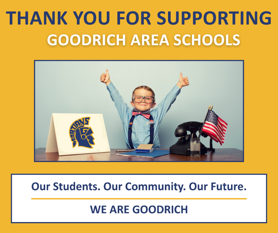 Thank you for your support